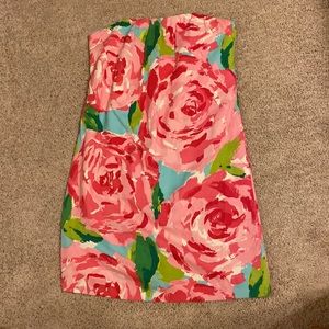 Rose Print Lily Pulitzer Dress